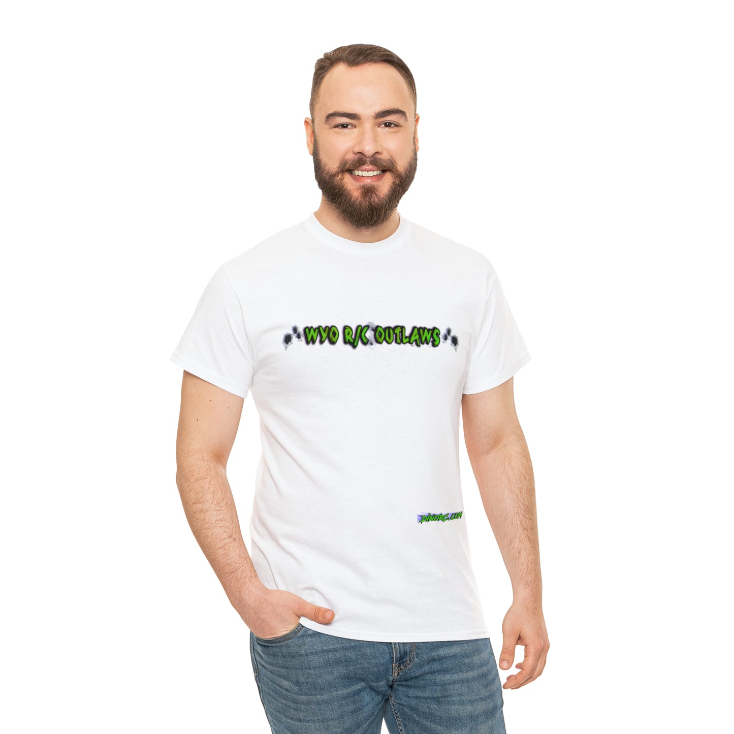 RC Outlaws DinoRc 8 colors Unisex Heavy Cotton Tee
