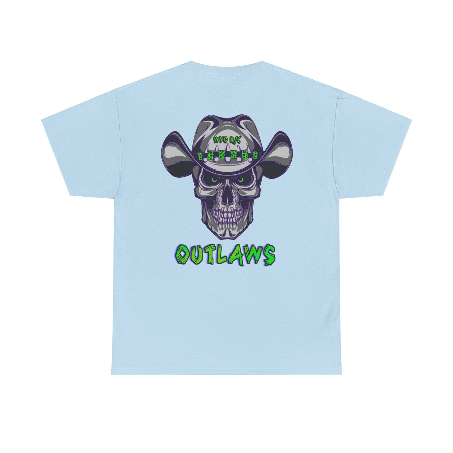 WYO R/C OUTLAWS DinoRc Logo T-Shirt S-5x Black Green
