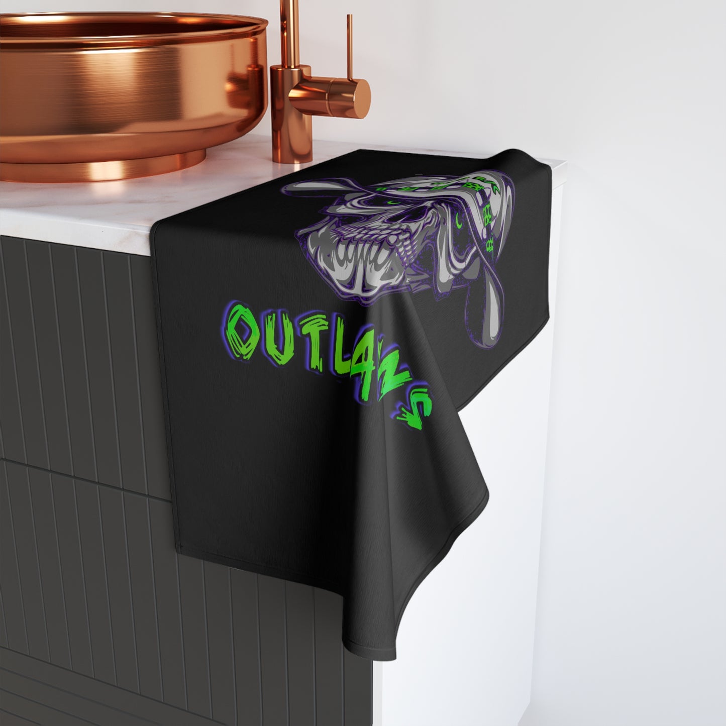WYO Outlaws Hand Towel