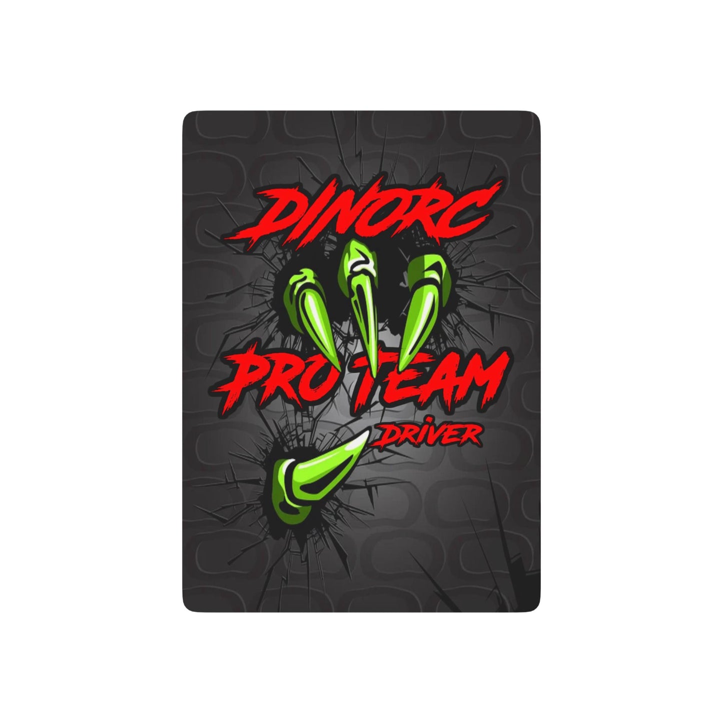 Dinorc Pro Team Poker Playing Cards - Unique Design for Gamers