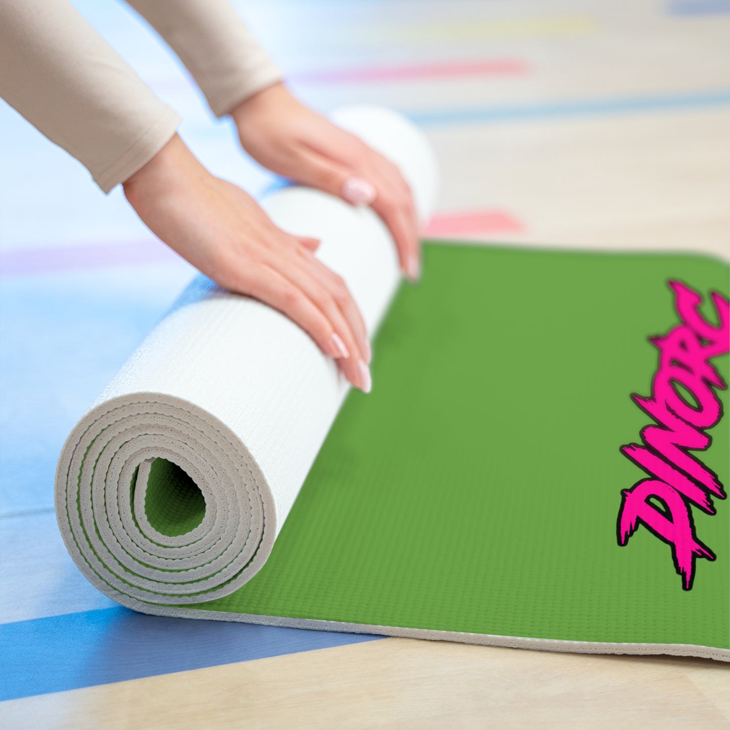 DinoRC Green Dino Diva Foam Pit Mat