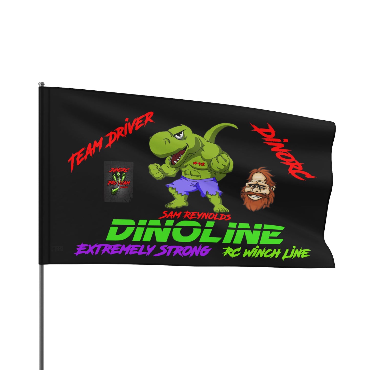 Sam Reynolds Team driver Flag