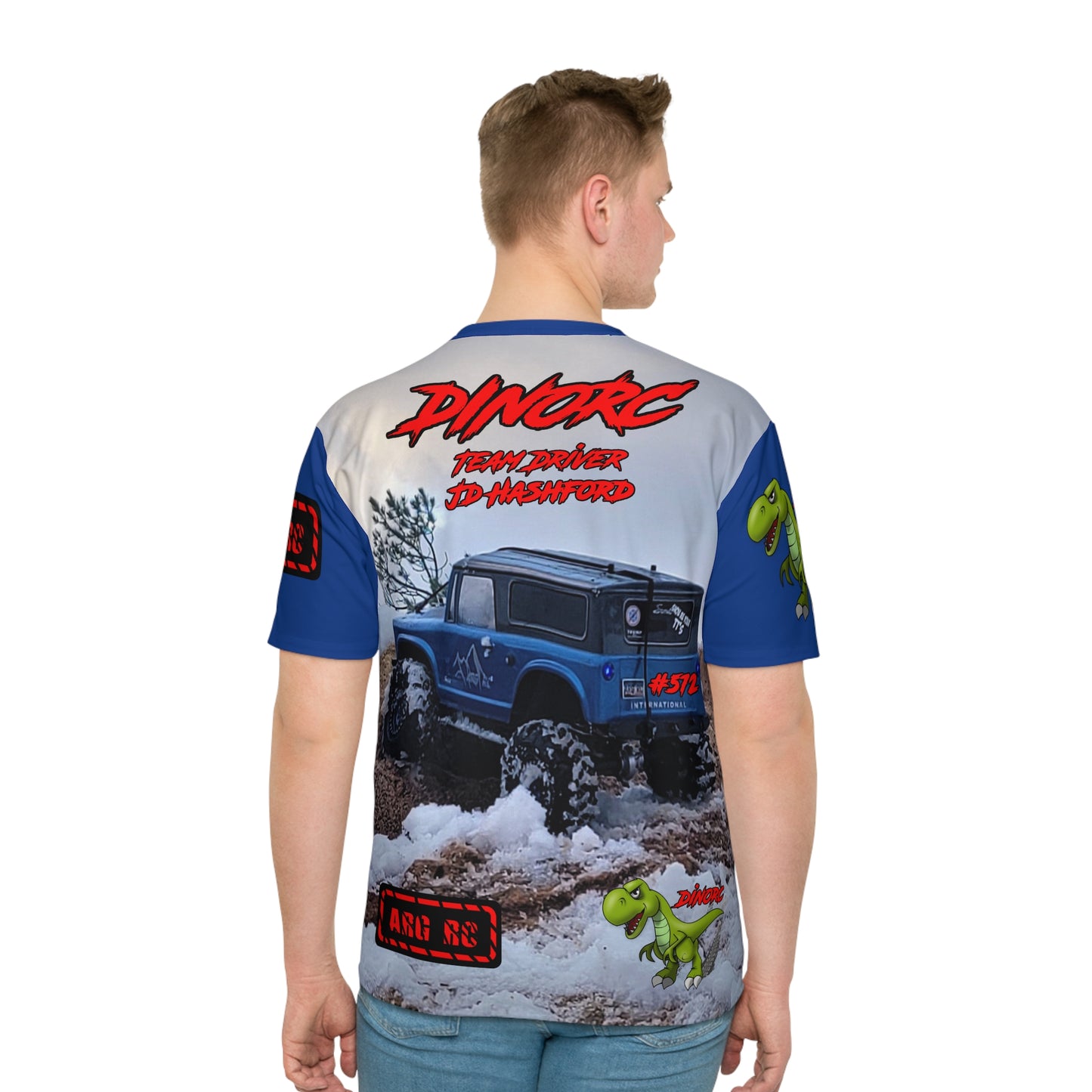 DinoRC Teamdriver JD Hashford Loose T-shirt (AOP)
