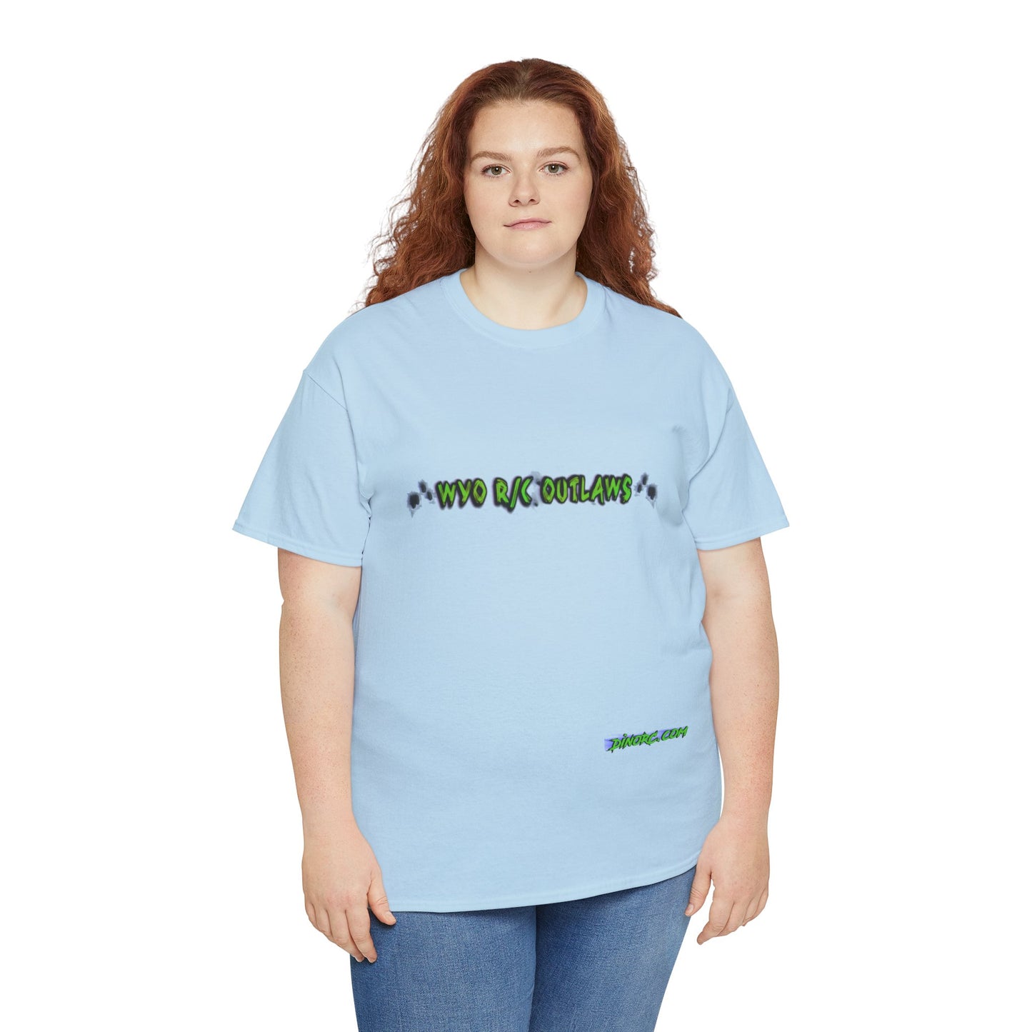WYO R/C OUTLAWS DinoRc Logo T-Shirt S-5x Black Green