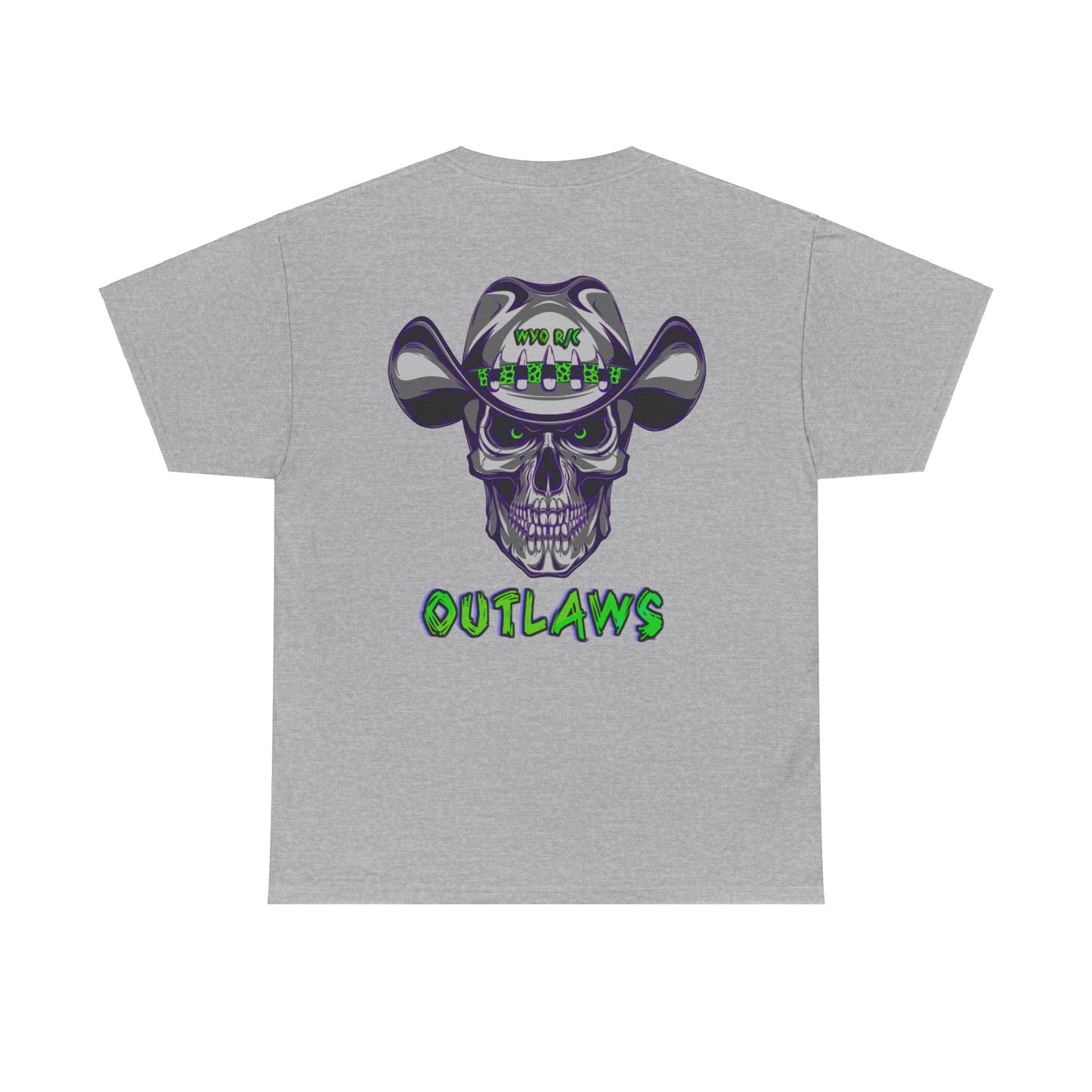 WYO R/C OUTLAWS DinoRc Logo T-Shirt S-5x Black Green