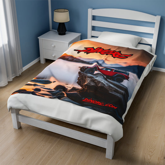 3 sizes DinoRC Velveteen Plush Blanket