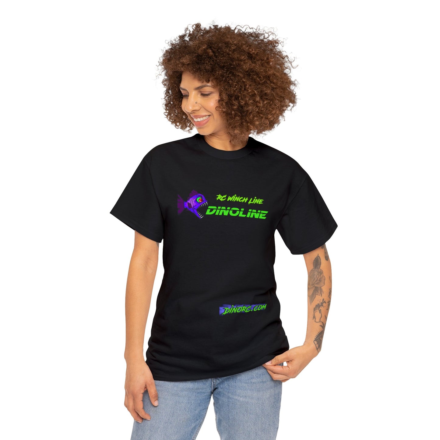 Dinoline DinoRC Logo Made In Canada Unisex Heavy Cotton Tee