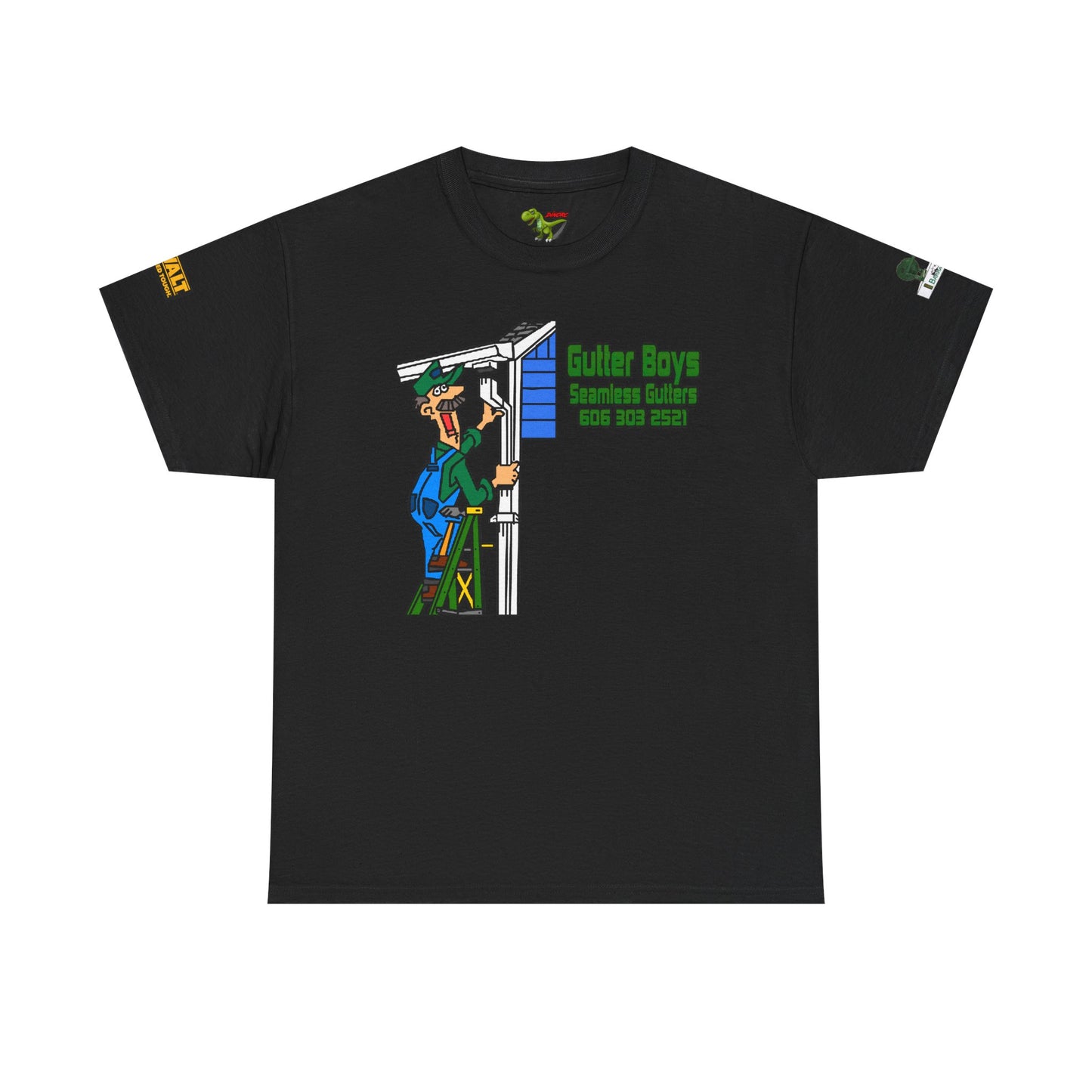 Gutter Boys Unisex Heavy Cotton Tee - Fun Contractor Graphic Shirt for Home Improvement Enthusiasts
