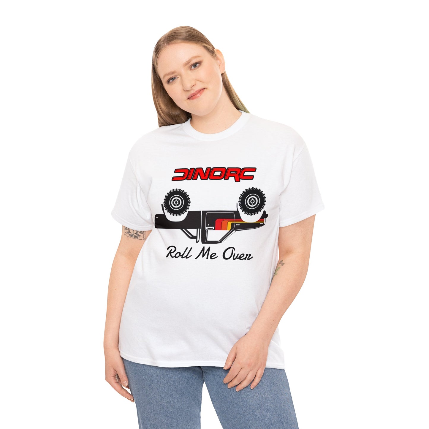 Roll Me Over DinoRC Logo T-Shirt S-5x