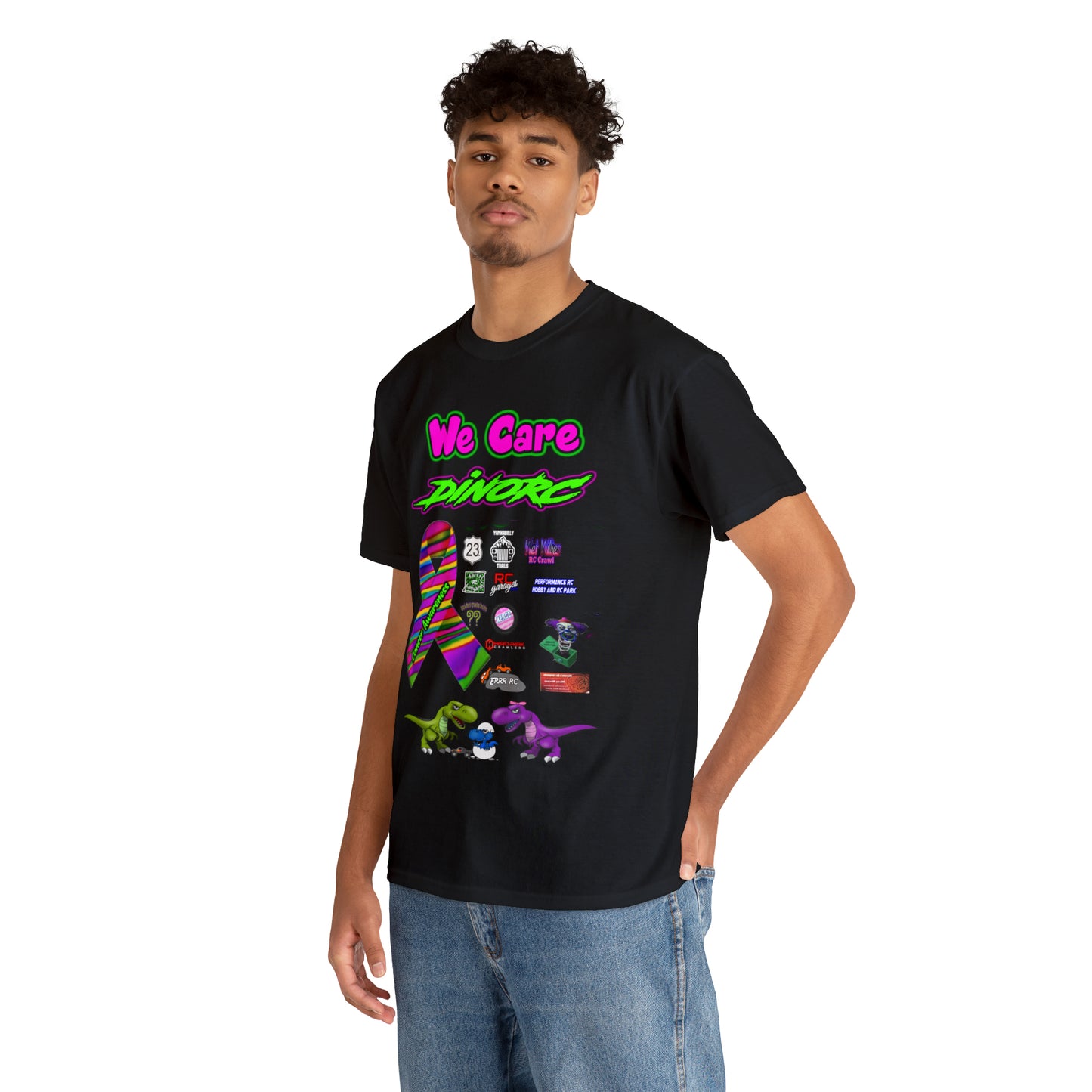 WE Care DinoRC Logo T-Shirt S-5x