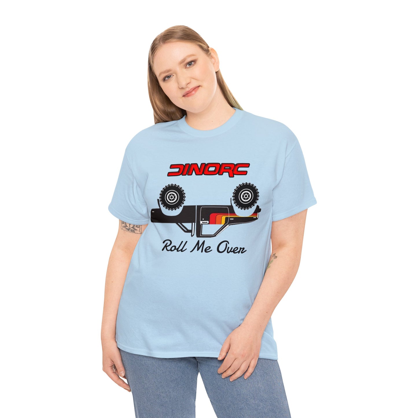Roll Me Over DinoRC Logo T-Shirt S-5x