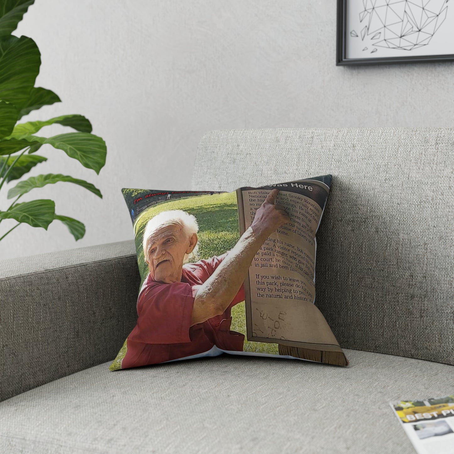 Mike Hammond Memory Pillow