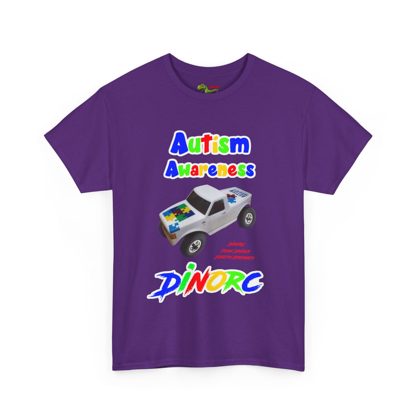 Joseph Brenner DinoRC Autism Awareness Front/Back Sponsor Shirt 2024