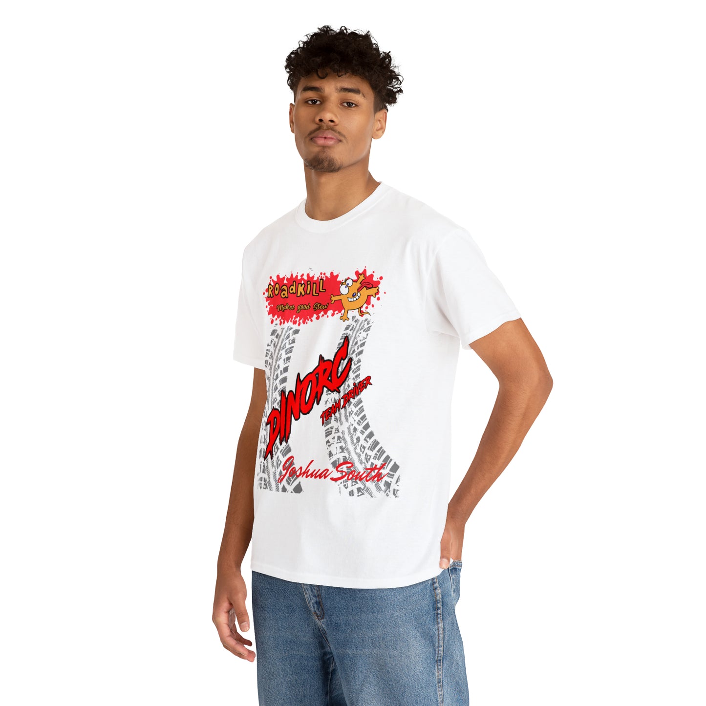 Joshua South of Funny Road Kill DinoRC Logo T-Shirt S-5x