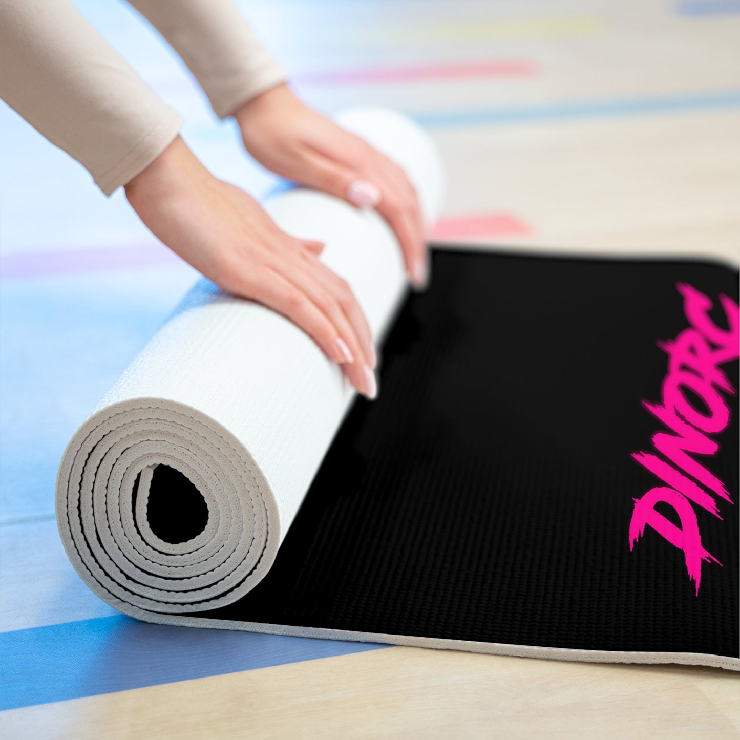 DinoRC Black Dino Diva Foam Pit Mat