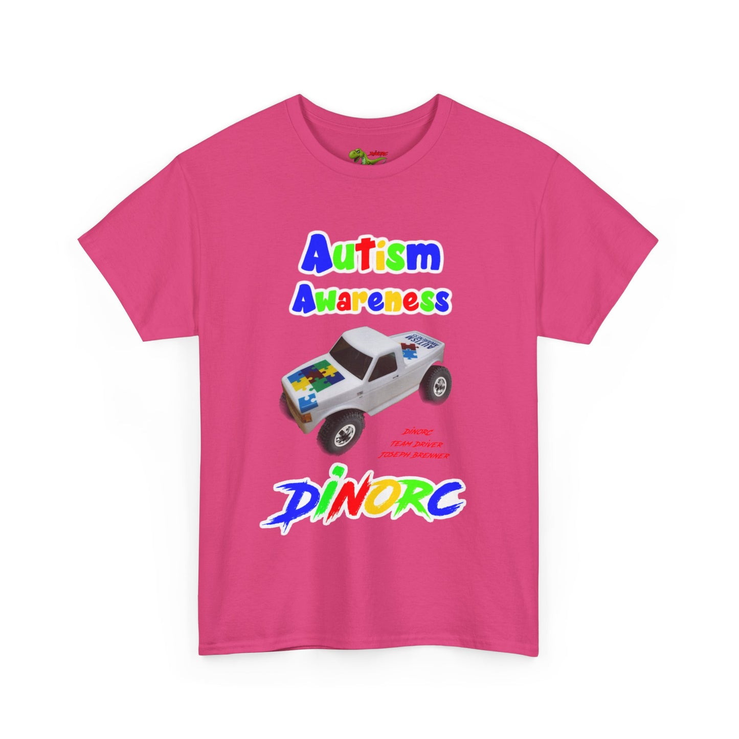 Joseph Brenner DinoRC Autism Awareness Front/Back Sponsor Shirt 2024