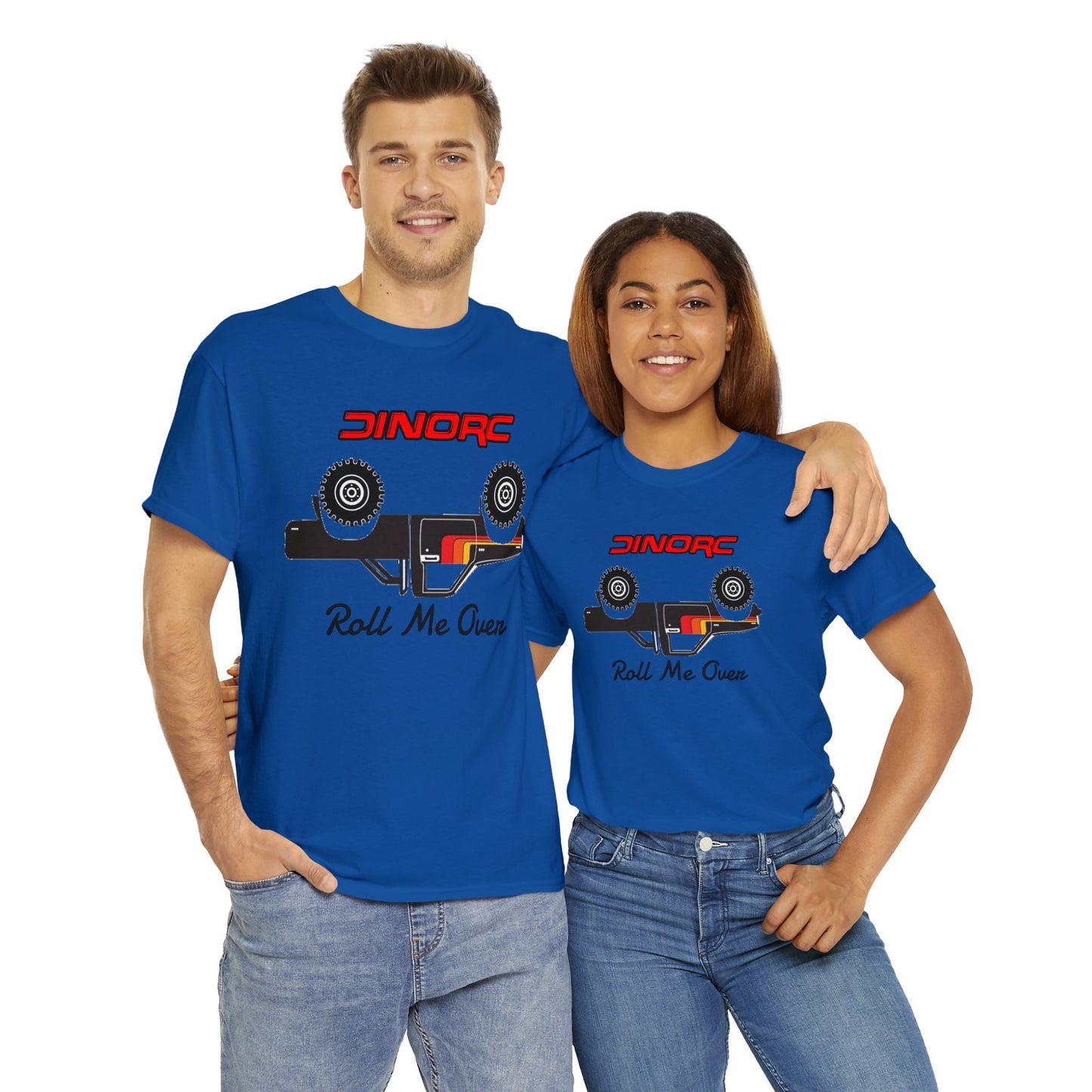 Roll Me Over DinoRC Logo T-Shirt S-5x