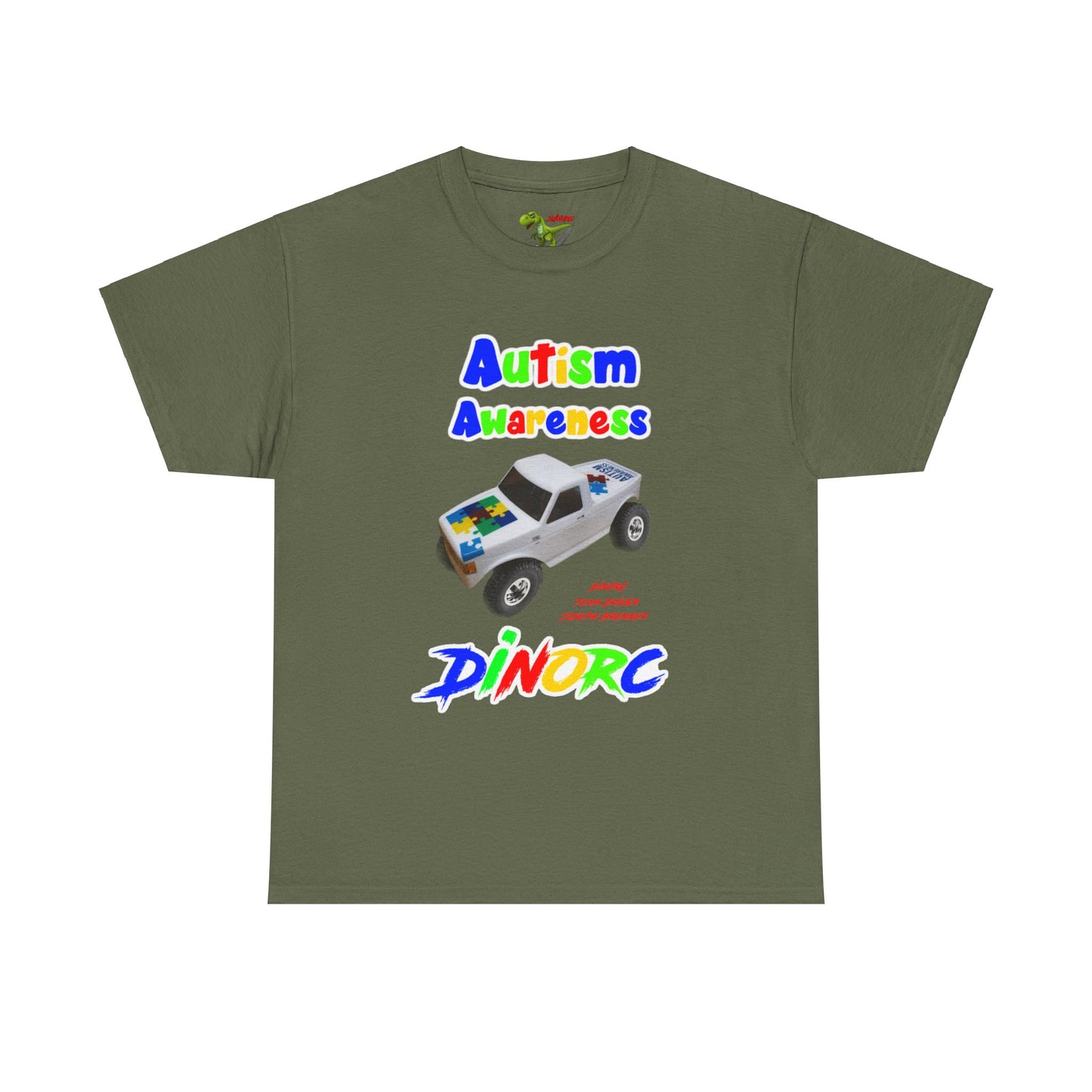 Joseph Brenner DinoRC Autism Awareness Front/Back Sponsor Shirt 2024