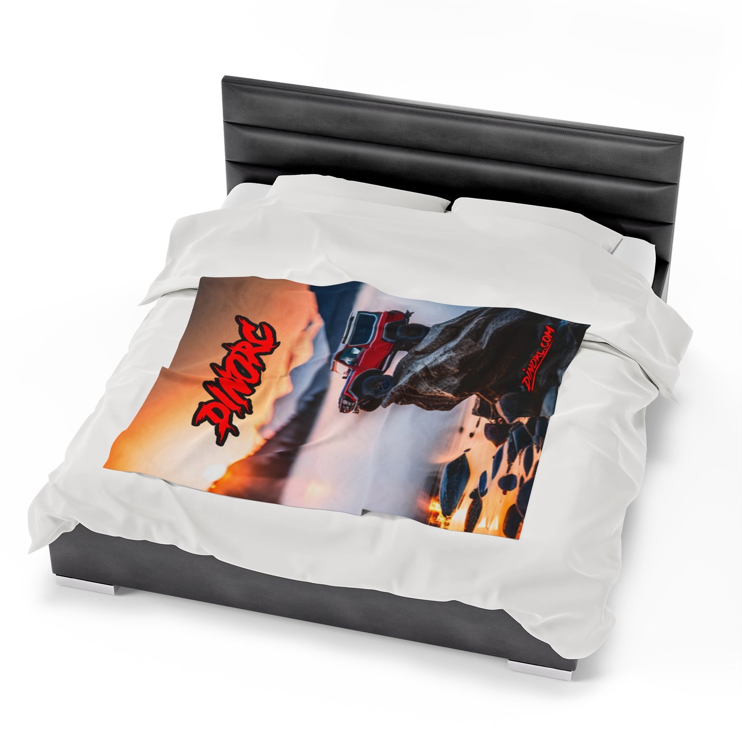 3 sizes DinoRC Velveteen Plush Blanket