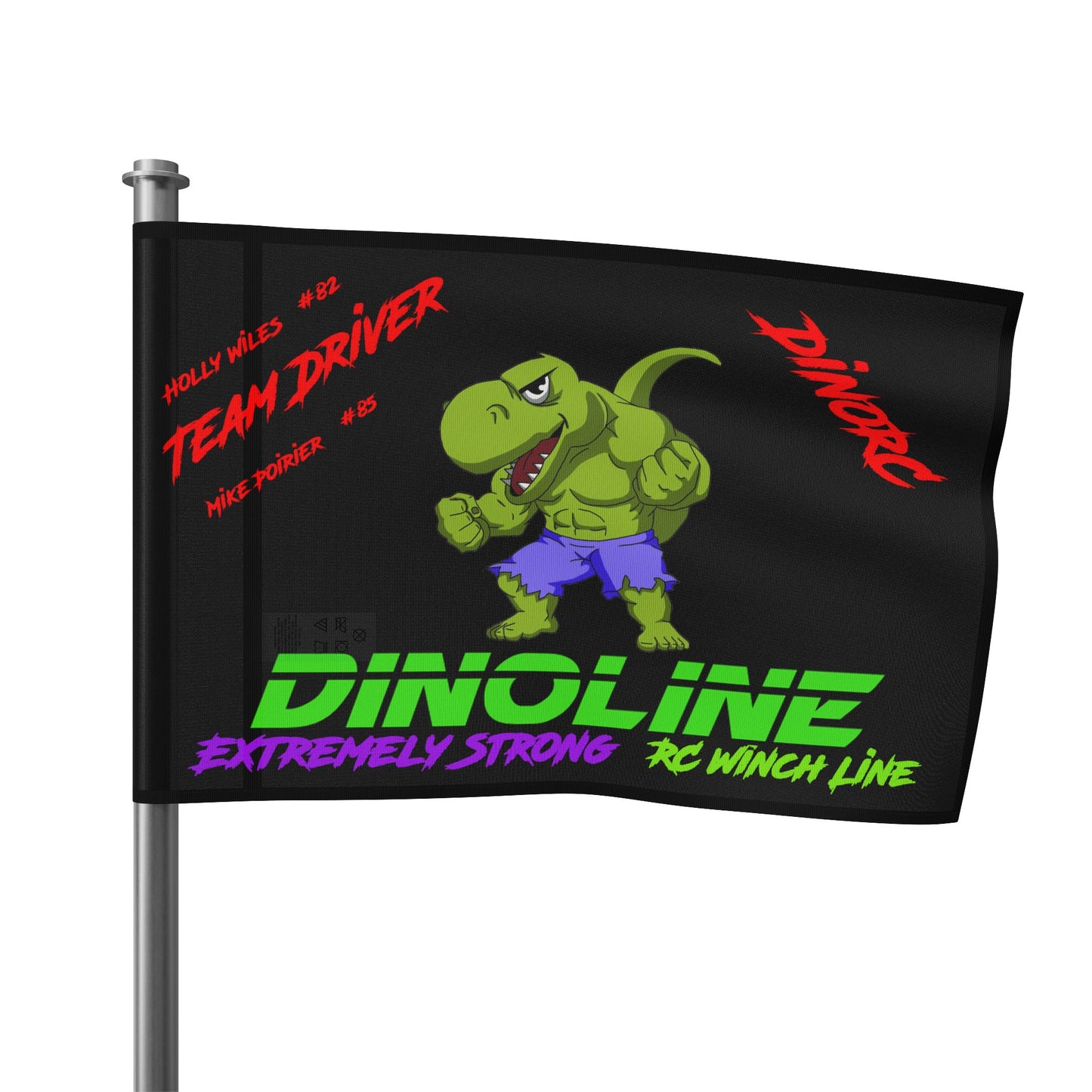 HOLLY AND MIKE Team driver Flag
