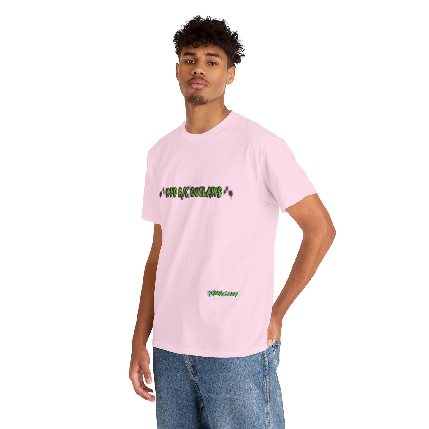 WYO R/C OUTLAWS DinoRc Logo T-Shirt S-5x Black Green
