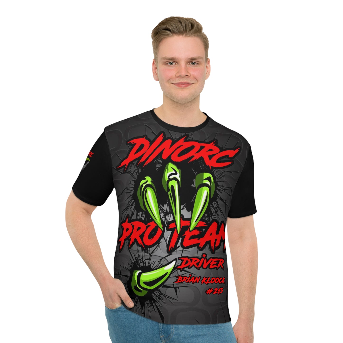 Brian Kloock Pro Team Team drivers T shirt Men's Loose T-shirt (AOP)