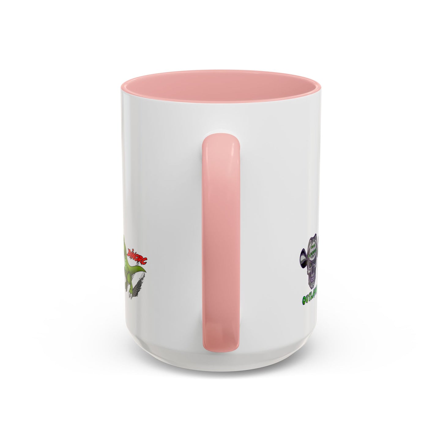 Birthday Bash Accent Coffee Mug - Fun Celebration Dino Theme