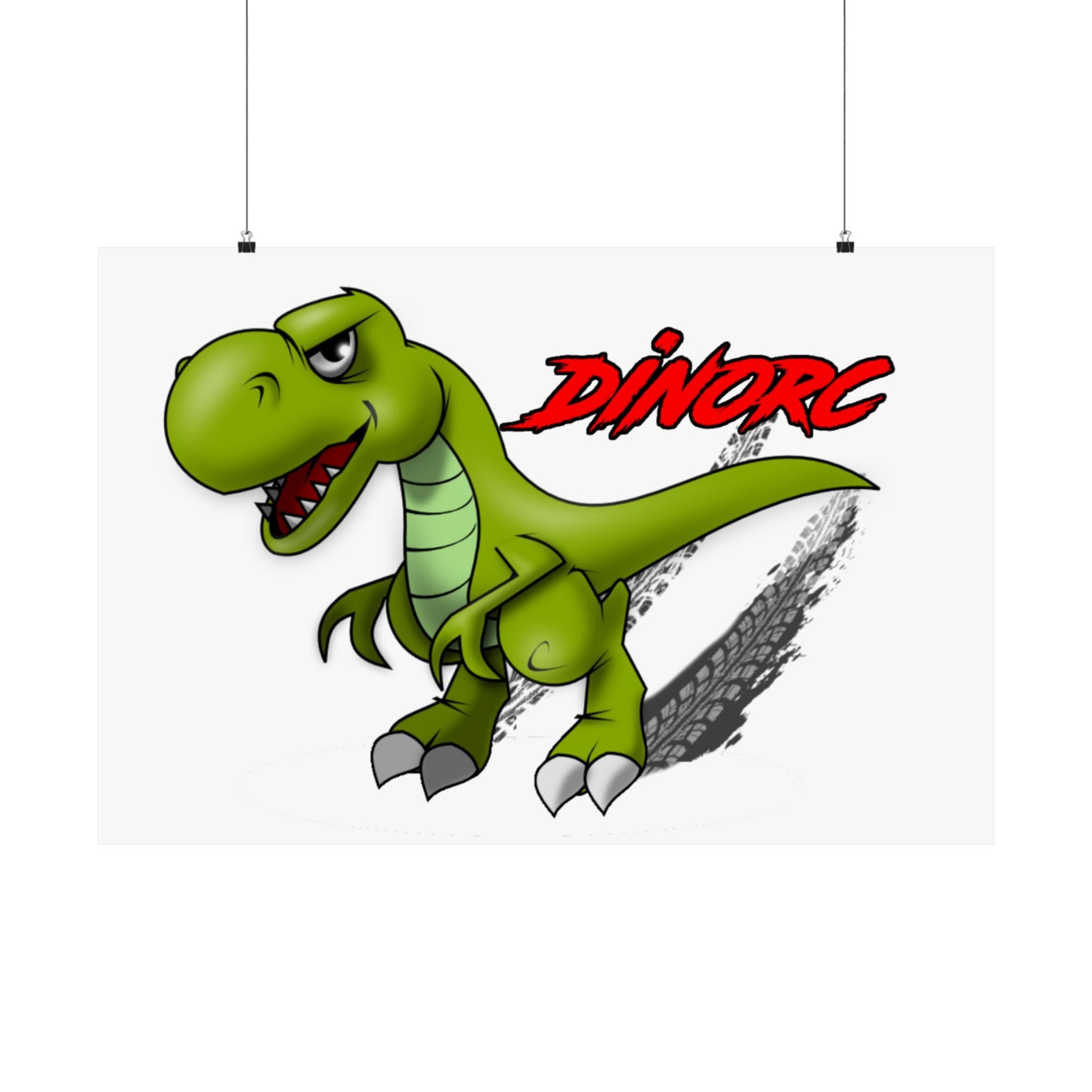 DinoRC Poster - Matte Horizontal Wall Poster