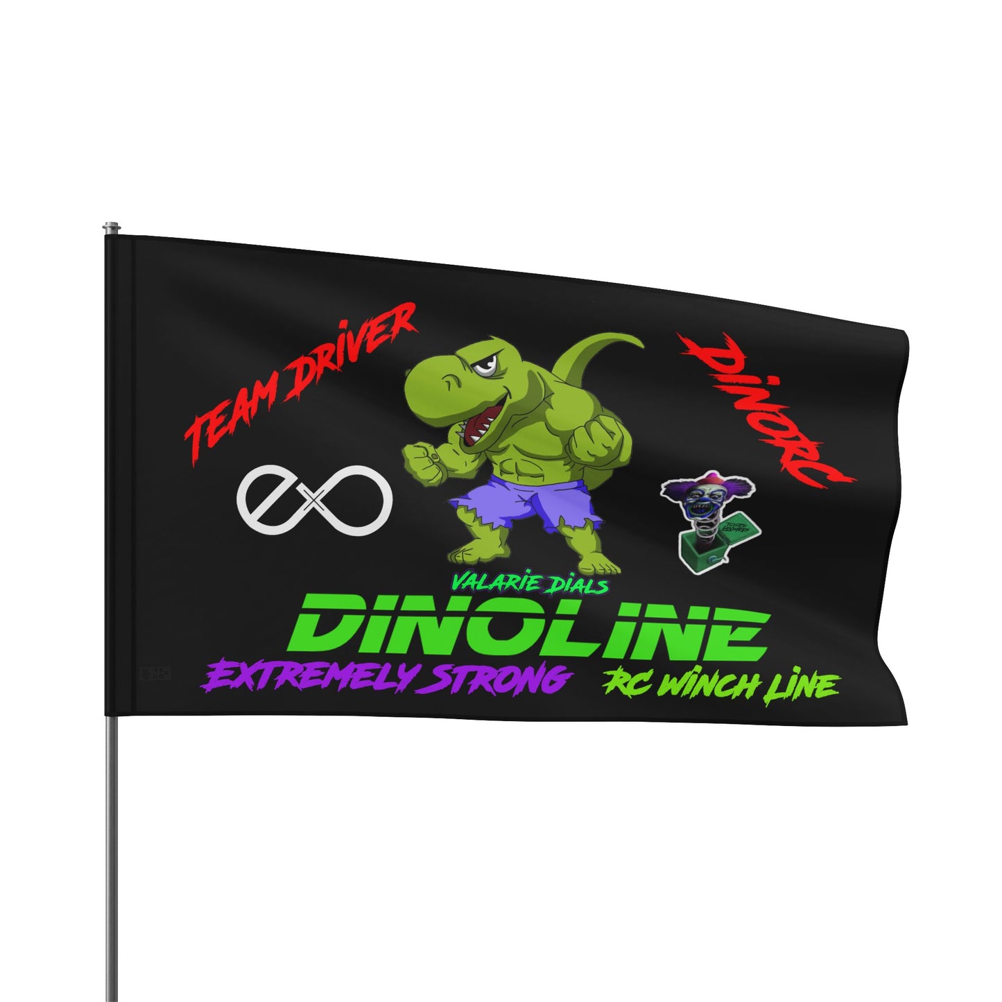 Valerie Dials Team driver Flag