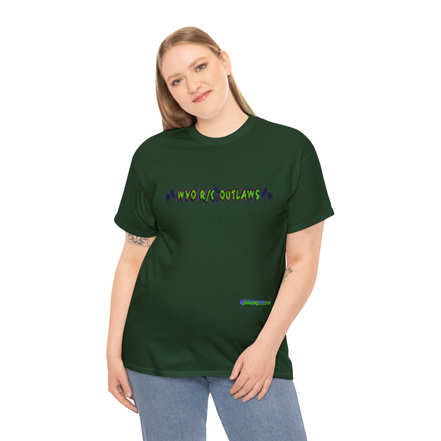 RC Outlaws DinoRc 8 colors Unisex Heavy Cotton Tee
