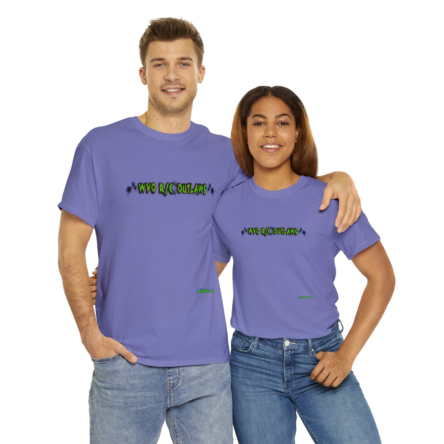 RC Outlaws DinoRc 8 colors Unisex Heavy Cotton Tee