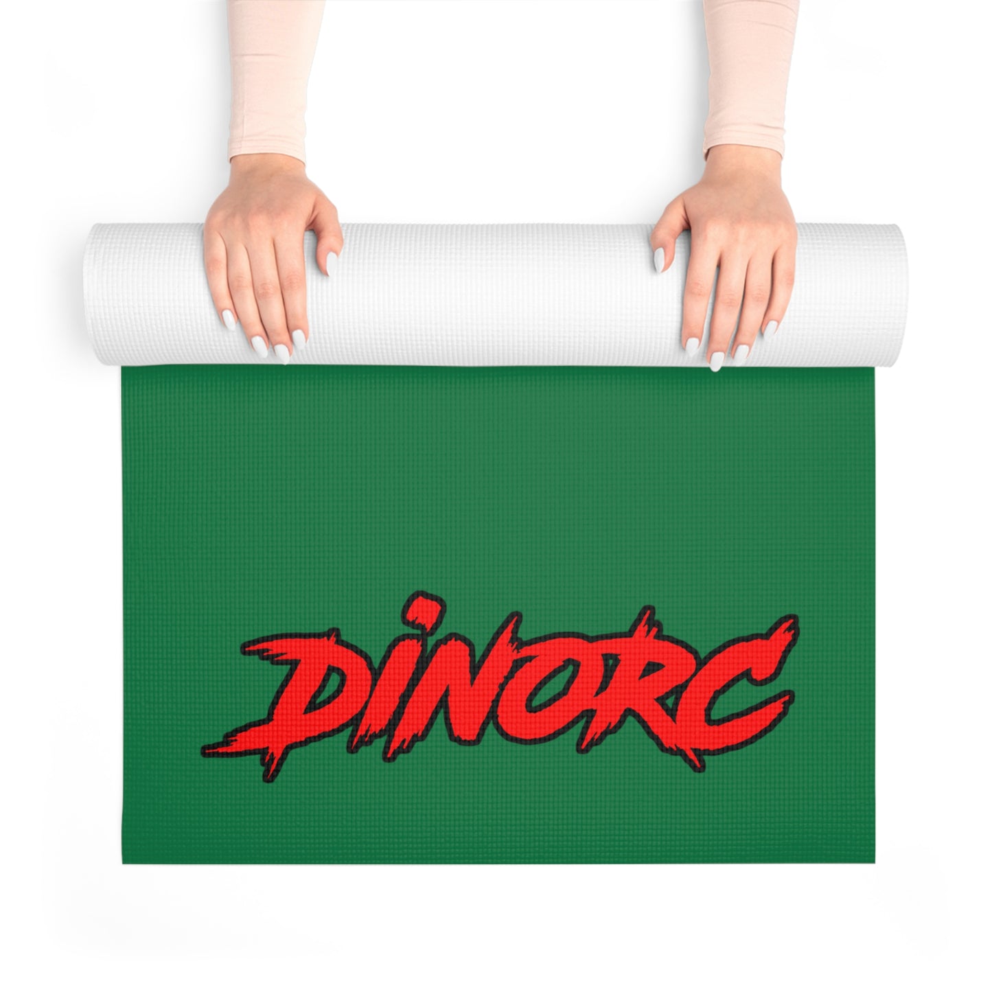 Christmas Green DinoRC Foam Pit Mat