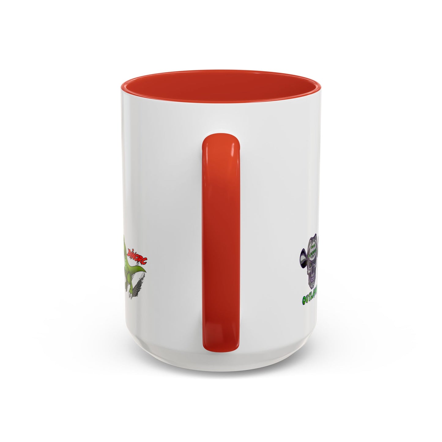 Birthday Bash Accent Coffee Mug - Fun Celebration Dino Theme