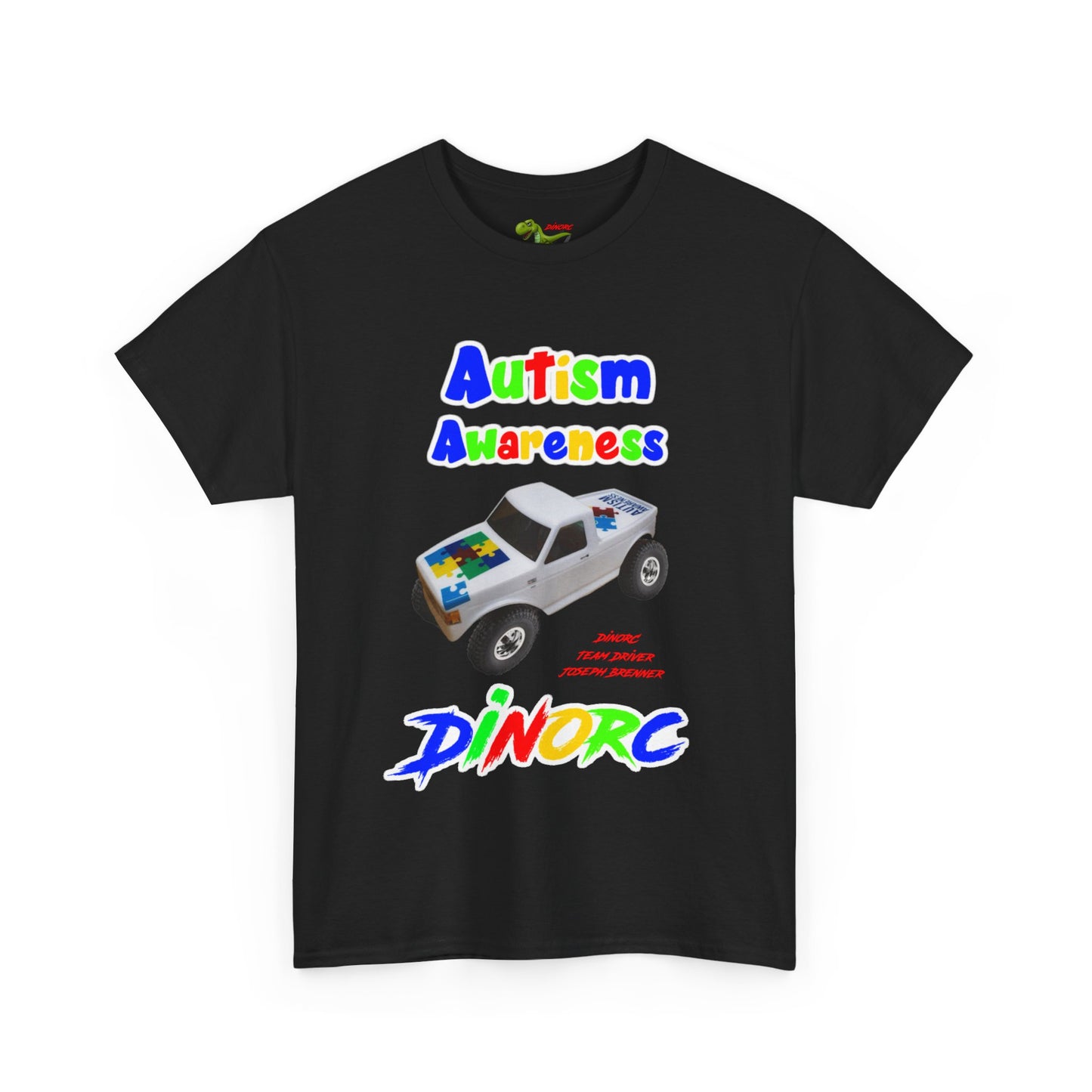 Joseph Brenner DinoRC Autism Awareness Front/Back Sponsor Shirt 2024