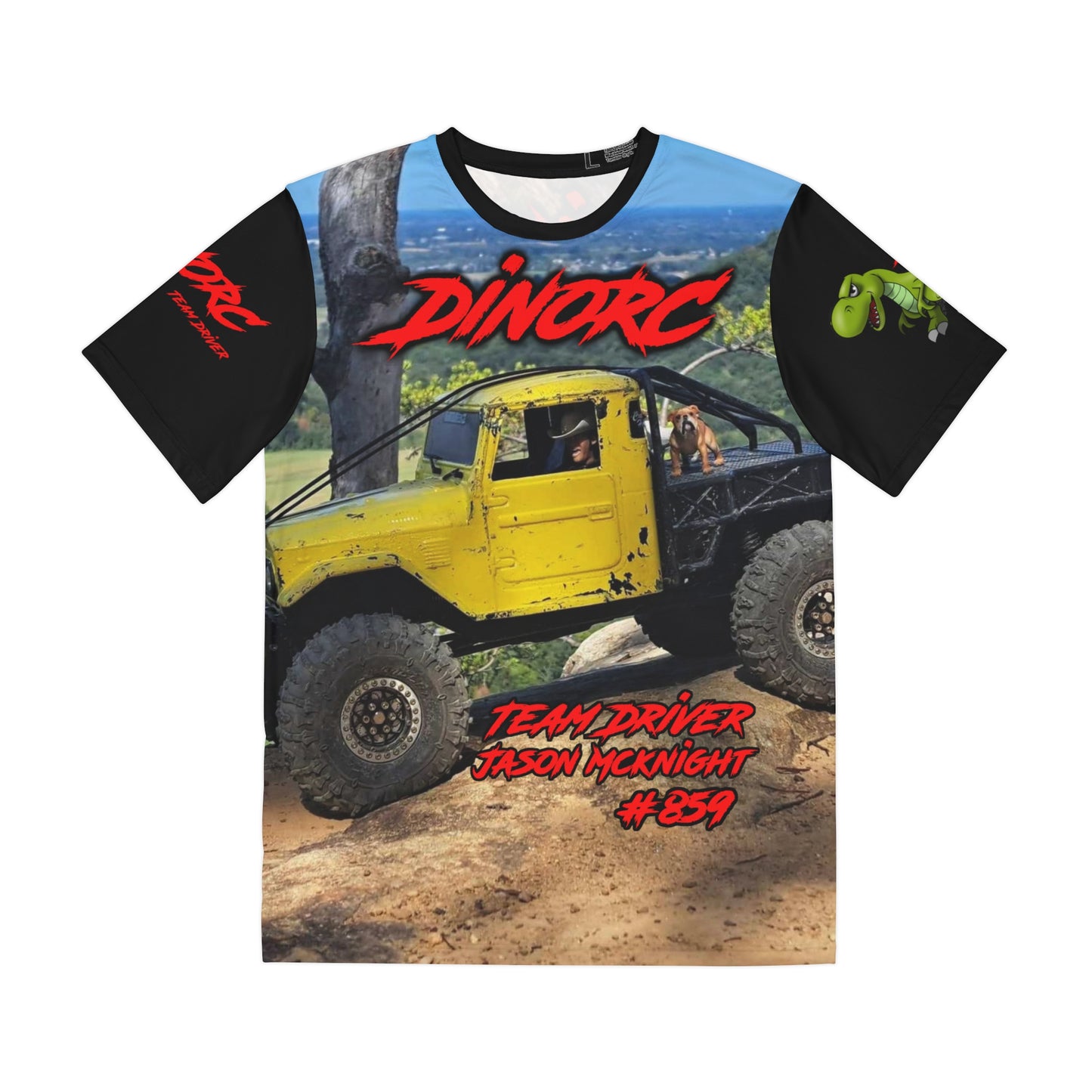 Jason Mcknight DinoRC Team Driver Shirt (AOP)