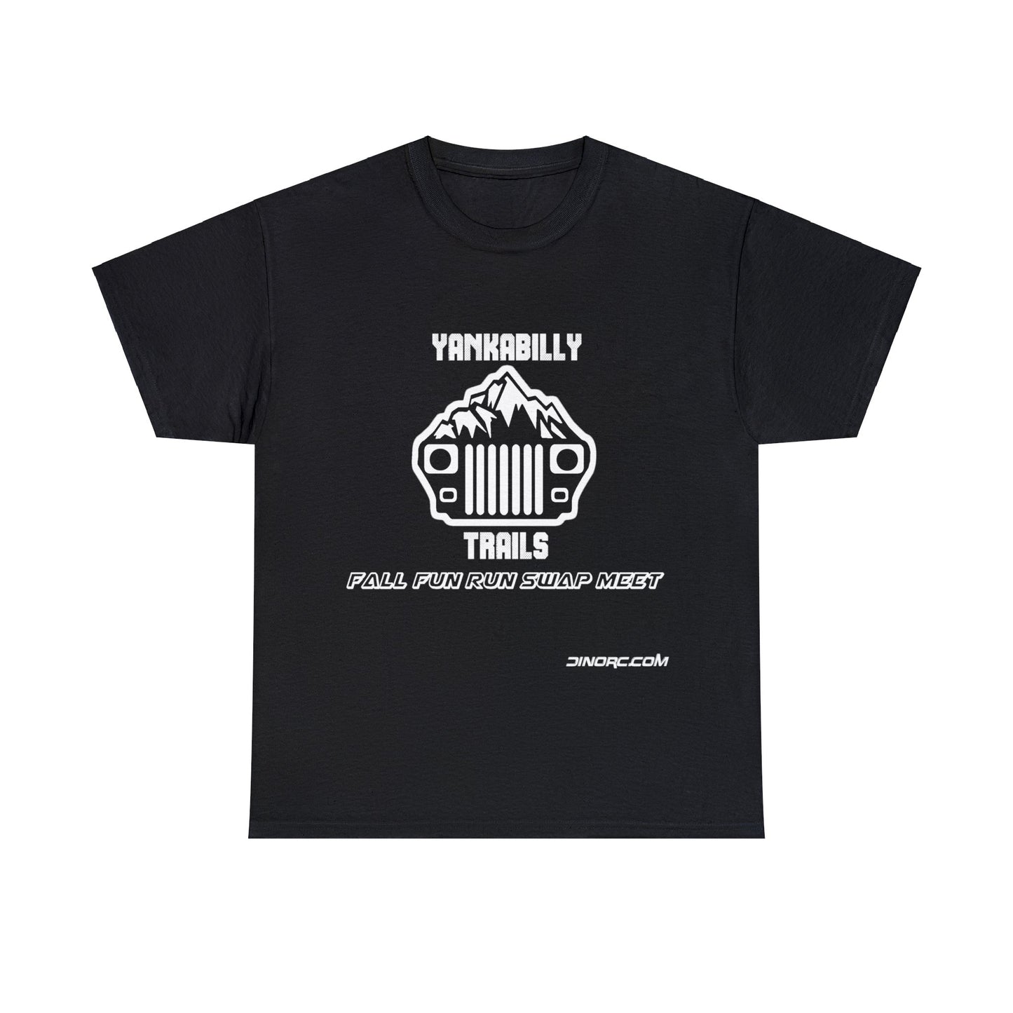 Yankabilly Trails DinoRc Logo T-Shirt S-5x Black White Green Blue Red