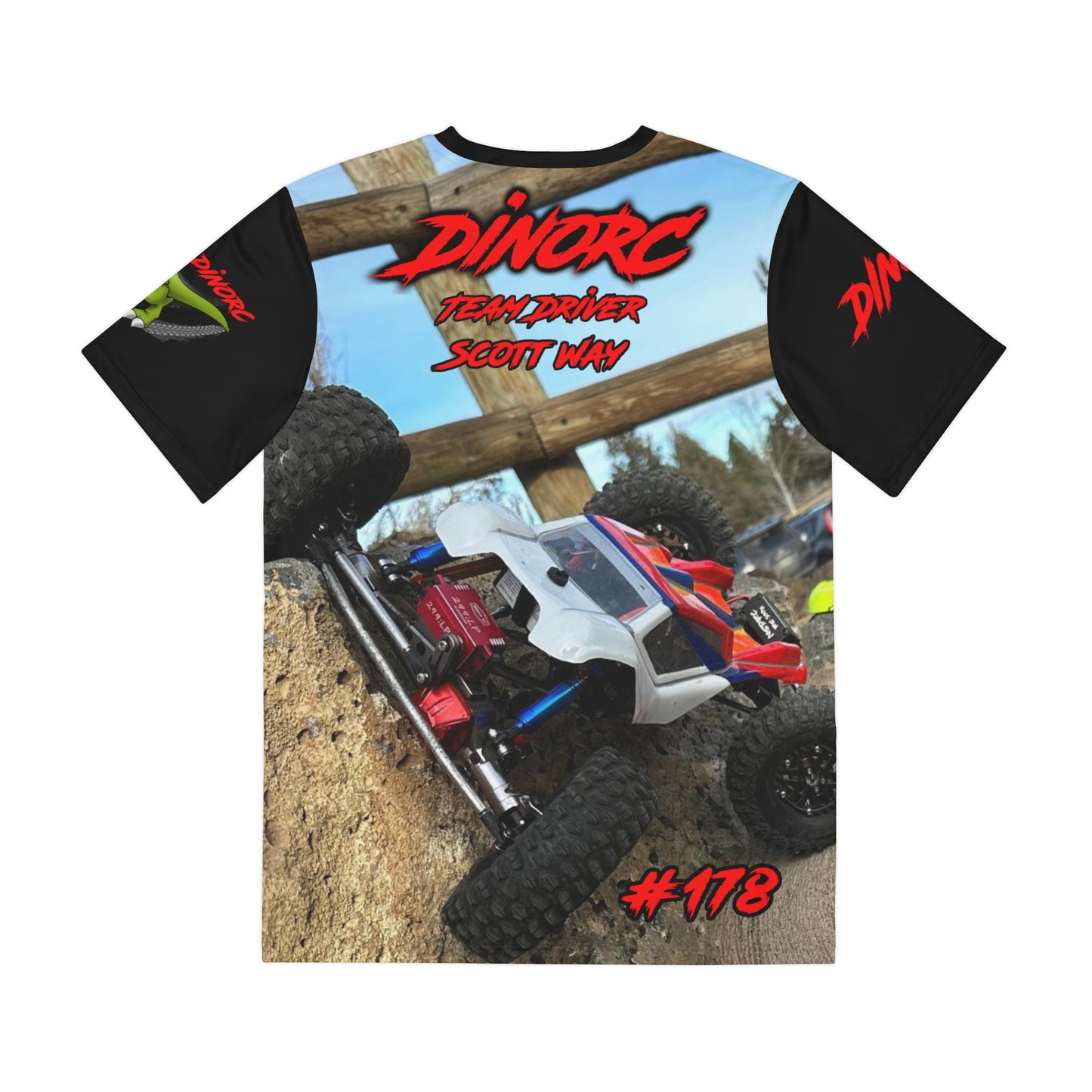Scott Way DinoRC Team Driver Shirt (AOP)