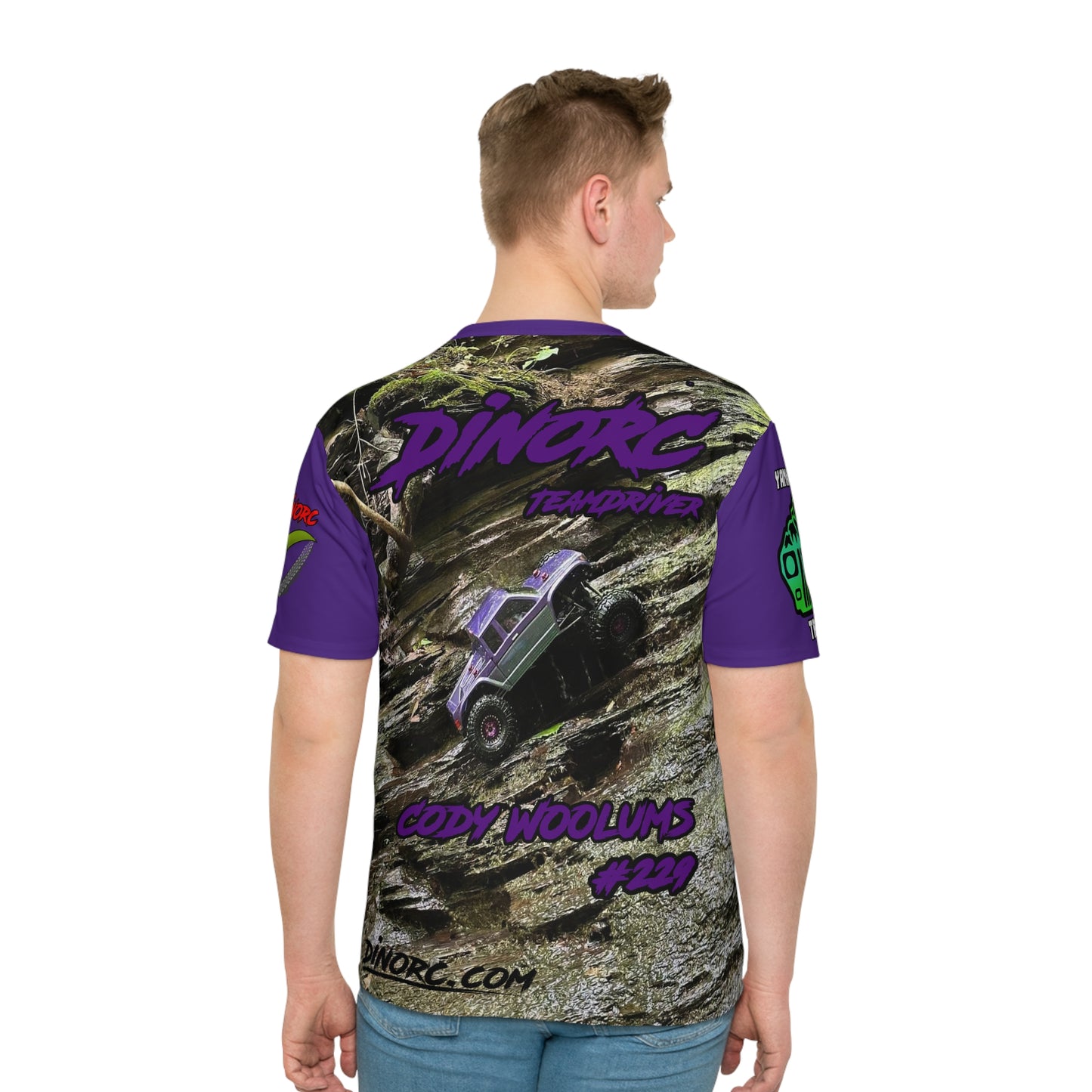 Cody Woolums Team Driver Shirt Loose T-shirt (AOP)