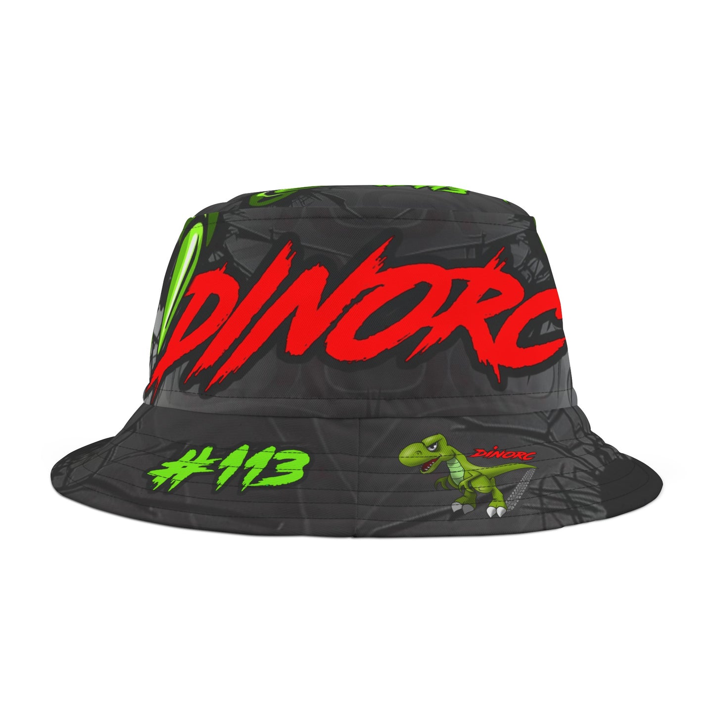 Team Driver #113 TeamPurplewheelnuts DinoRC Safari Hat (AOP)