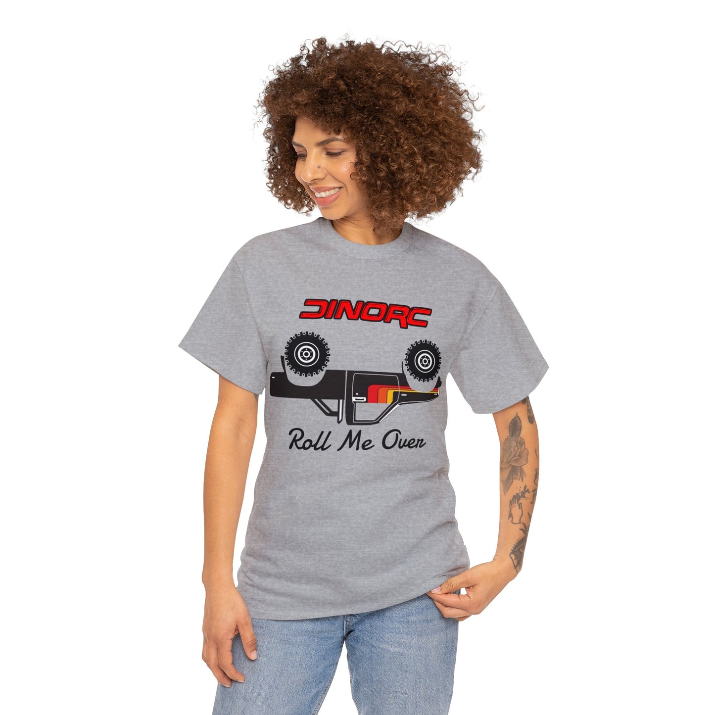 Roll Me Over DinoRC Logo T-Shirt S-5x
