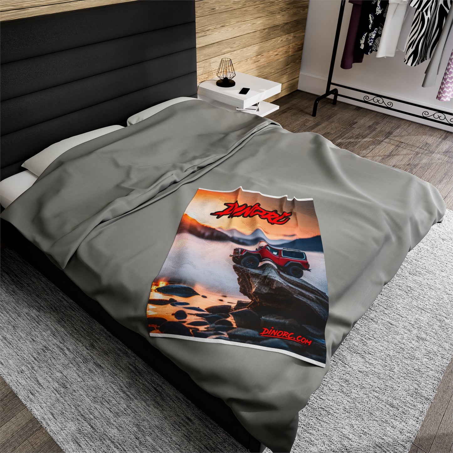 3 sizes DinoRC Velveteen Plush Blanket