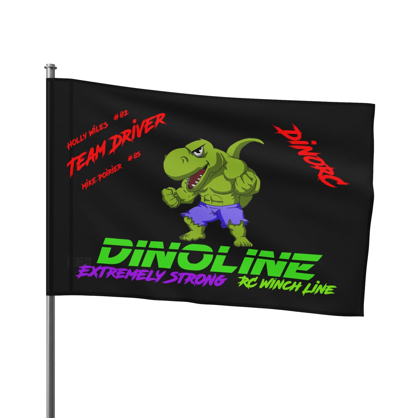 HOLLY AND MIKE Team driver Flag