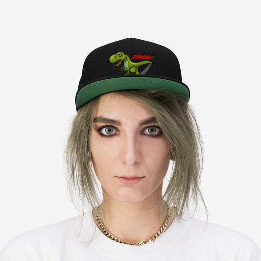 DINO DinoRC Logoed Flat Bill Hat