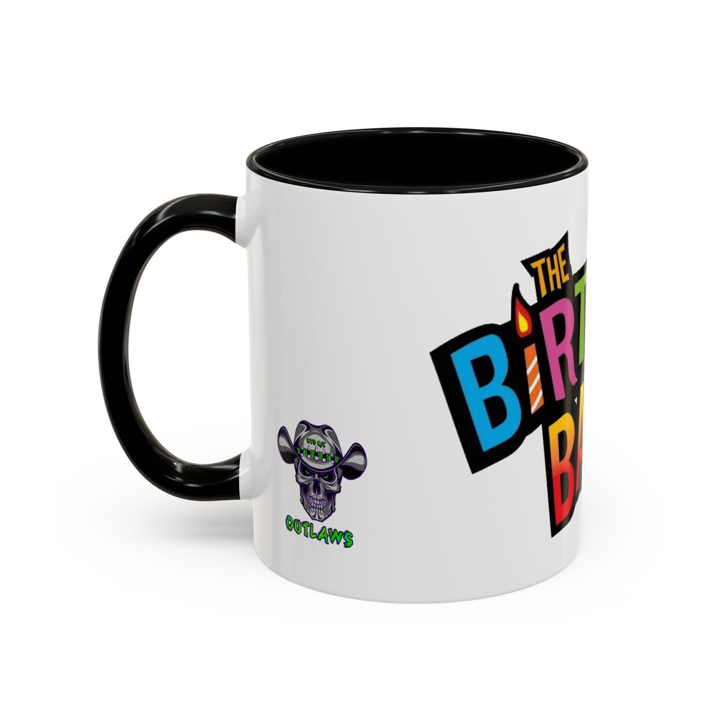 Birthday Bash Accent Coffee Mug - Fun Celebration Dino Theme