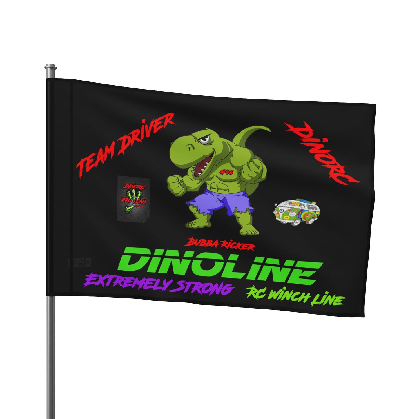 Bubba Team driver Flag