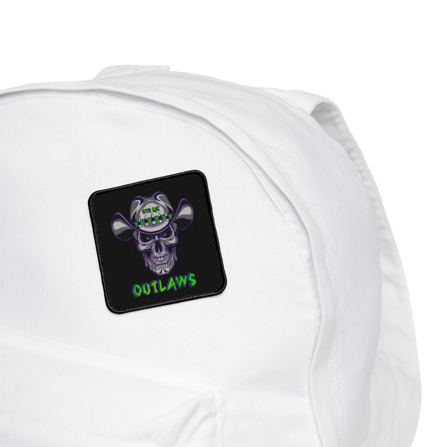 Circle or Square WYO Outlaws Iron-On Patch