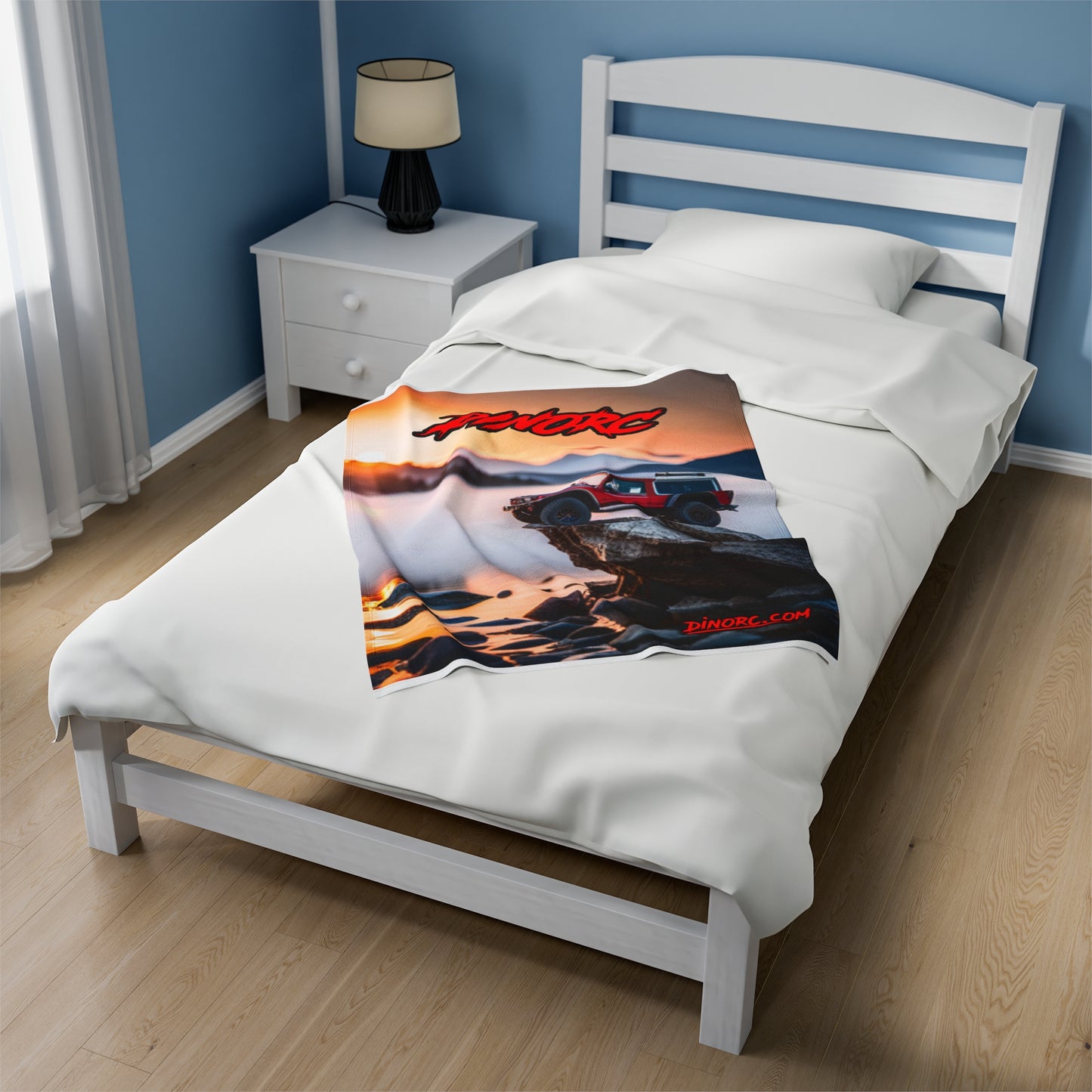 3 sizes DinoRC Velveteen Plush Blanket