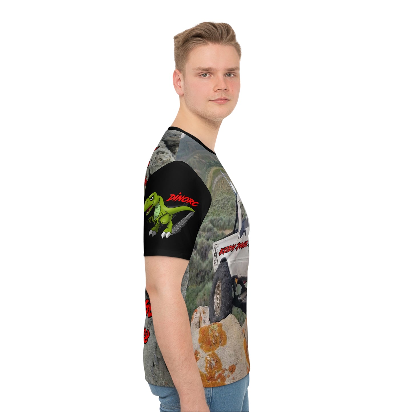 DinoRC Kody Page Team Driver Shirt Loose T-shirt (AOP)