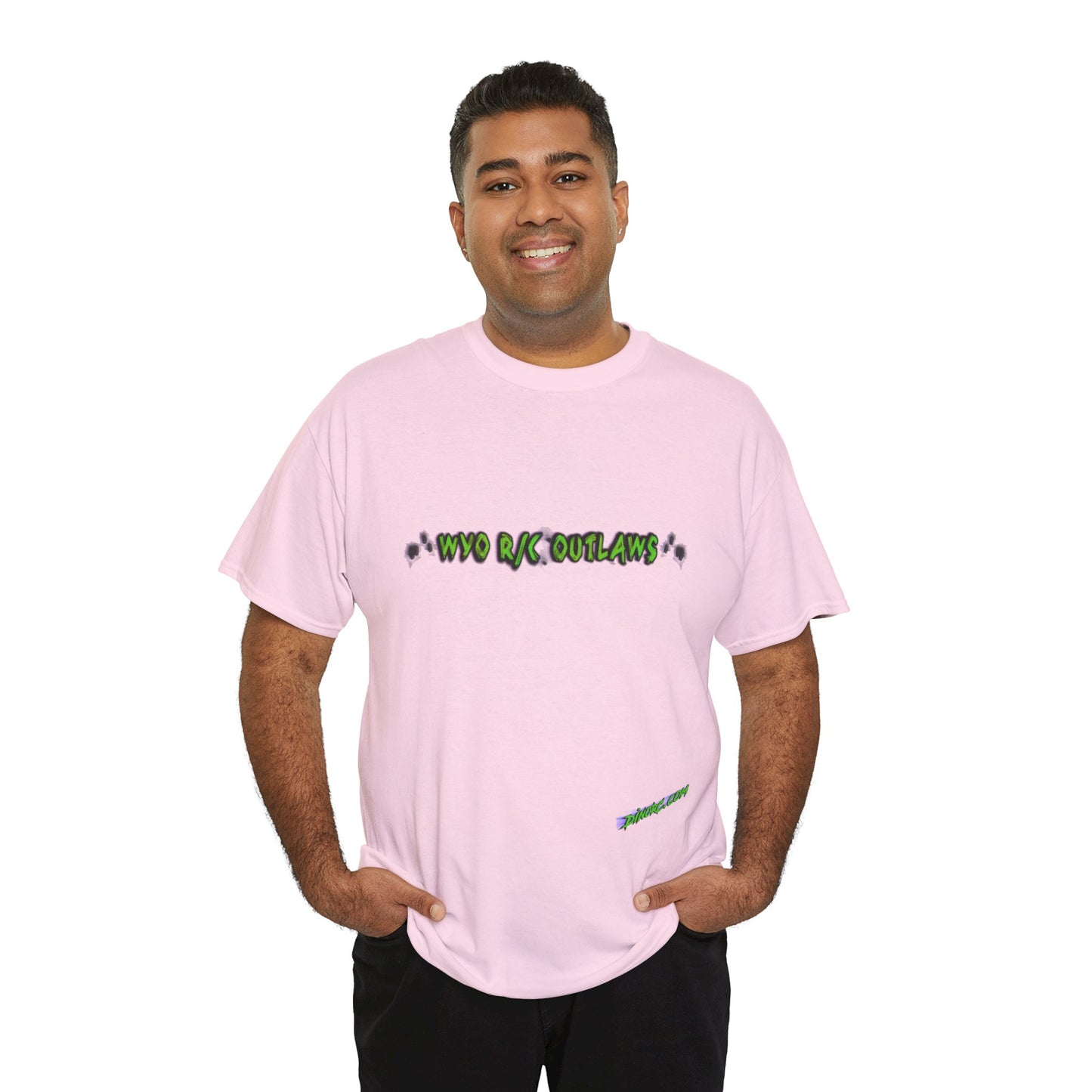 WYO R/C OUTLAWS DinoRc Logo T-Shirt S-5x Black Green
