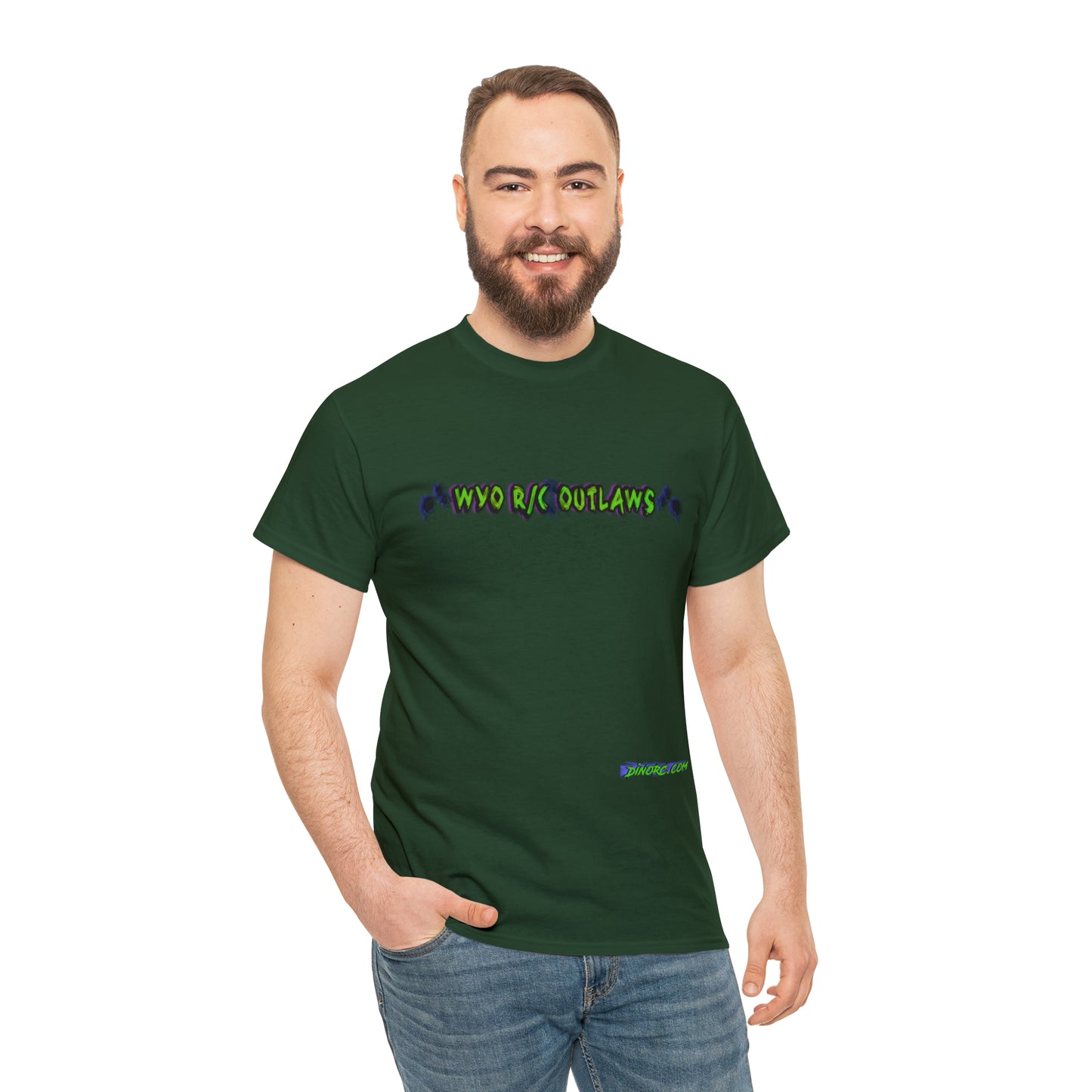 RC Outlaws DinoRc 8 colors Unisex Heavy Cotton Tee